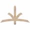 Ekena Millwork Davenport Smooth Timber Gable Bracket, Douglas Fir, 48"W x 28"H x 1 1/2"D x 3 1/2"F, 14/12 Pitch GBW048X28X0204DAV00SDF - alternate 1